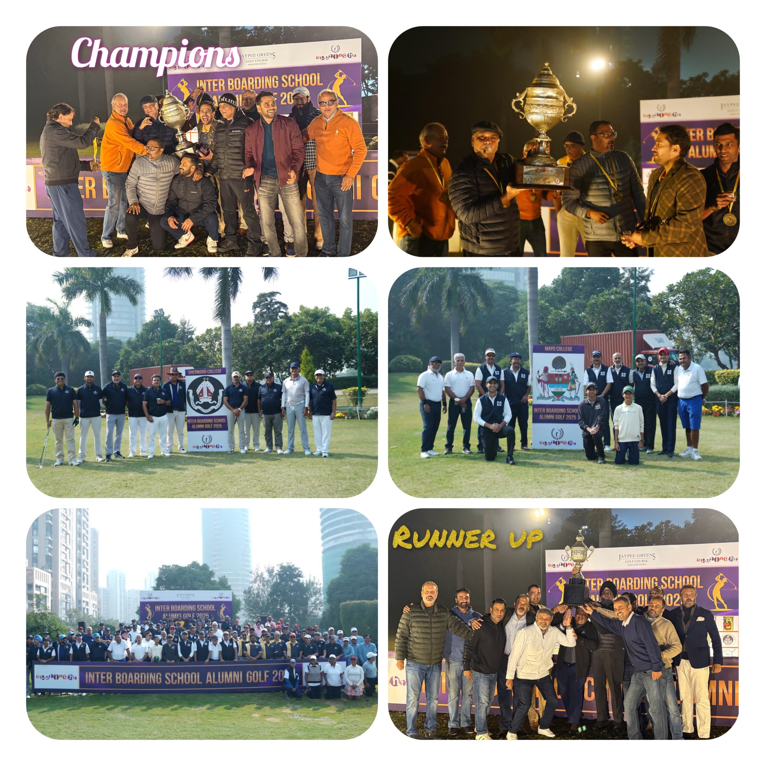 स्पॉटलाइट के इंटर-स्कूल एलुमनी गोल्फ टूर्नामेंट में ला मार्टिनियर, लखनऊ का शानदार प्रदर्शन